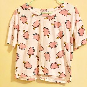“I Scream for Cute Summer Tops” Top
